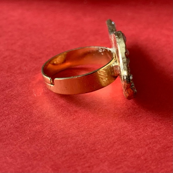 Wing Ring, size 6 3/4, adjustable - Picture 7 of 9